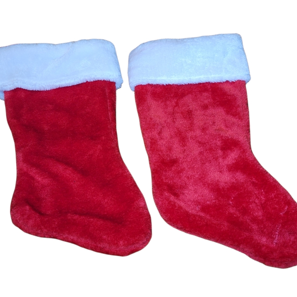 4/$25 ❤ Christmas stocking lot- 2 pcs